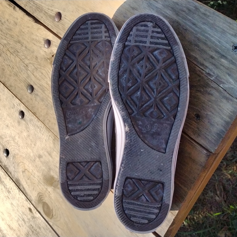 Unisex Converse All Star Ox,Men's 6,Women 8 Cherry Red/Chestnut Brown - Picture 10 of 10